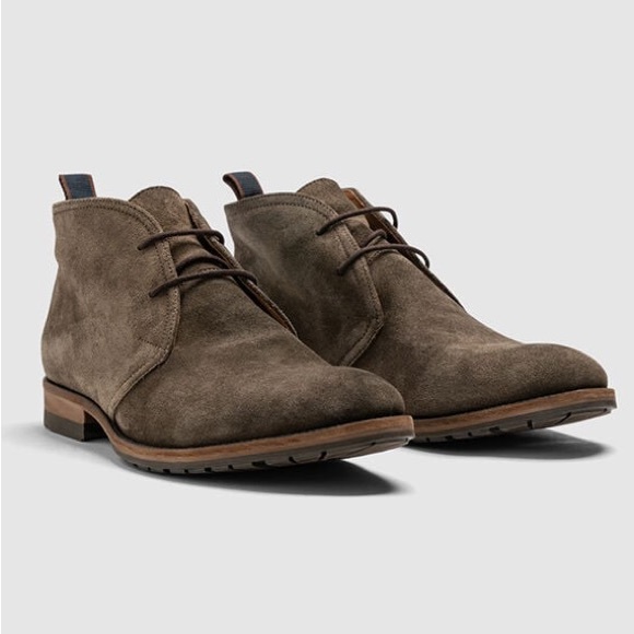 Rodd & Gunn Suede Pebbly Hill Boots - Size 42 - G52-15